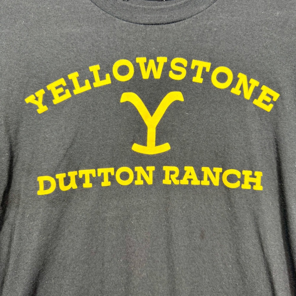 Yellowstone Dutton Ranch Graphic Tee TV‎ Show Black T-Shirt Sz XL